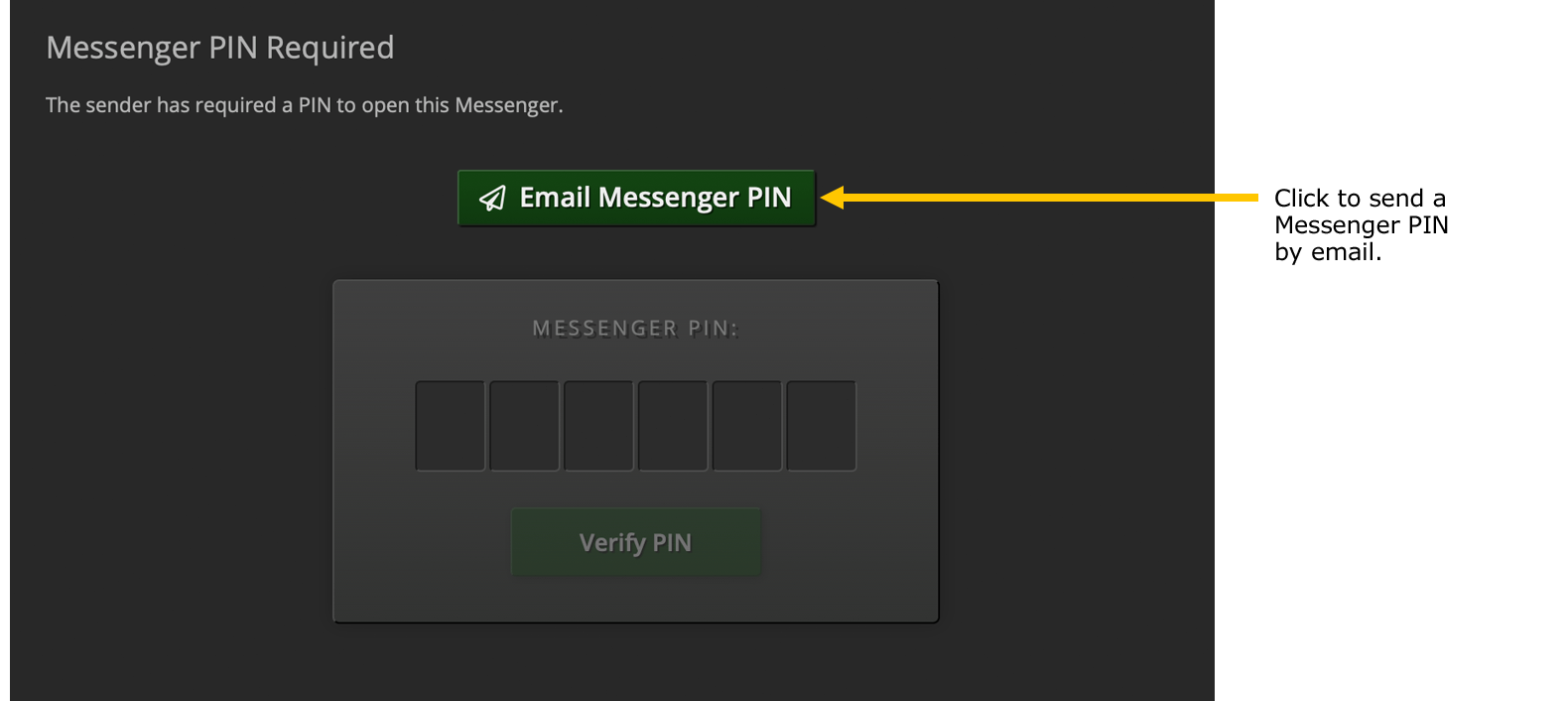 Messenger PIN Knowledge Base